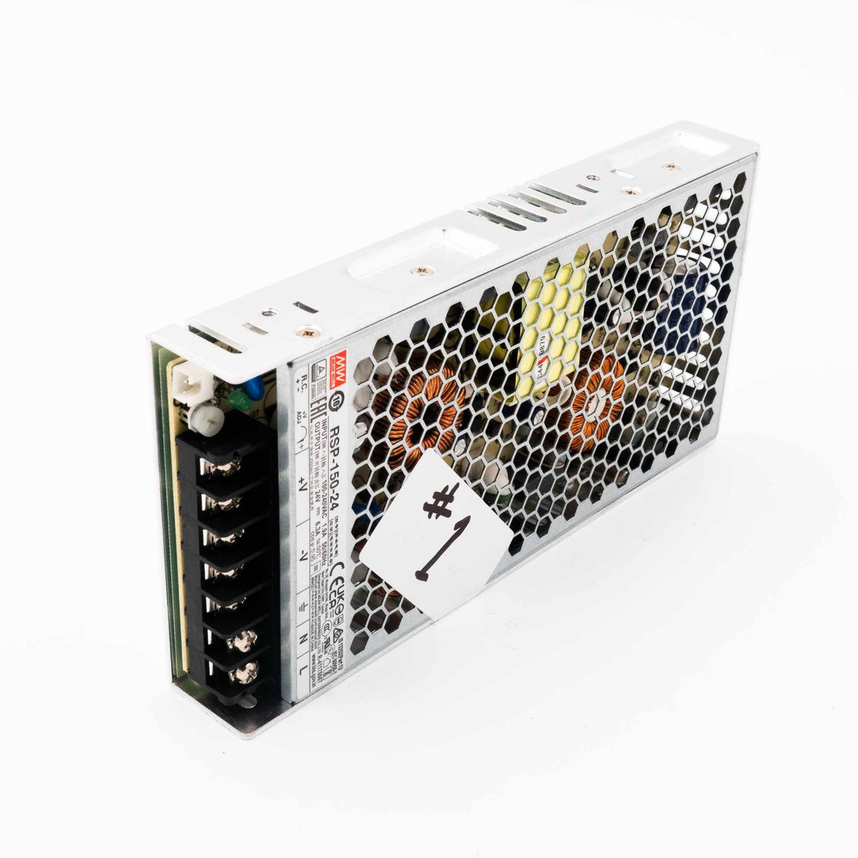 Mean Well RSP - 150 - 24 Power Supply 150W 24V - Open Box - RSP - 150 - 24 - OB1 - powersupplymall.com