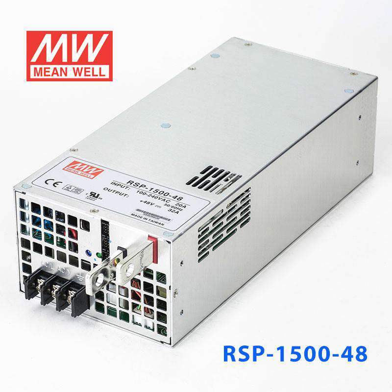 Mean Well RSP - 1500 - 48 Power Supply 1536W 48V - RSP - 1500 - 48 - powersupplymall.com