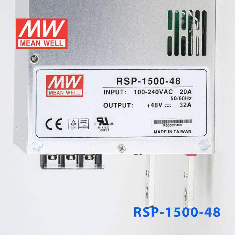 Mean Well RSP - 1500 - 48 Power Supply 1536W 48V - RSP - 1500 - 48 - powersupplymall.com