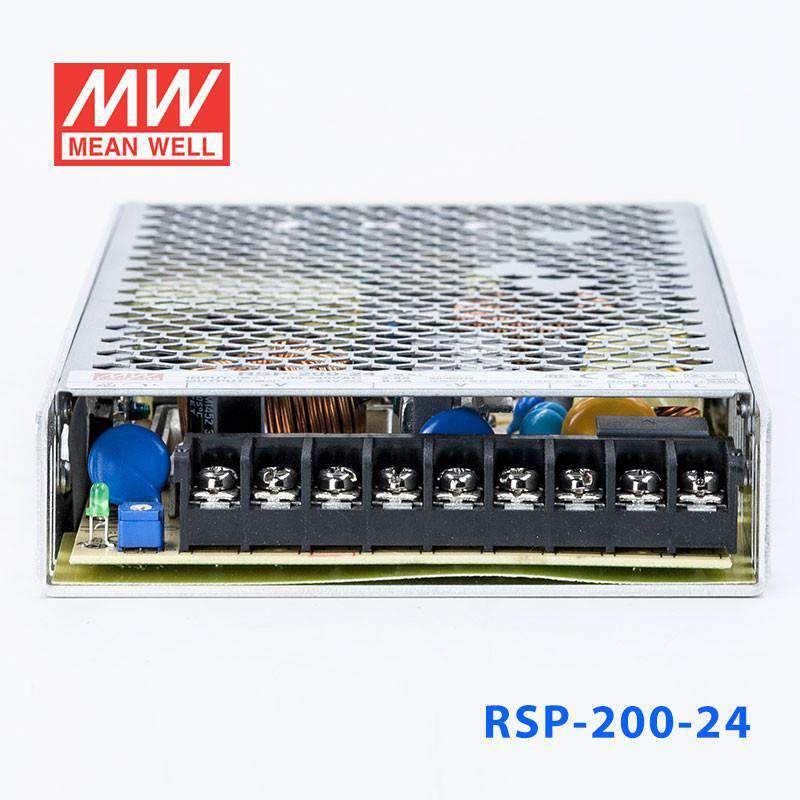 Mean Well RSP - 200 - 24 Power Supply 200W 24V - RSP - 200 - 24 - powersupplymall.com