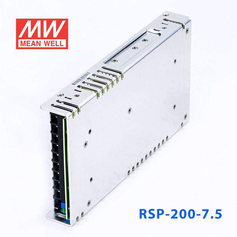 Mean Well RSP - 200 - 7.5 Power Supply 200W 7.5V - RSP - 200 - 7.5 - powersupplymall.com
