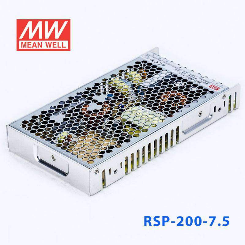 Mean Well RSP - 200 - 7.5 Power Supply 200W 7.5V - RSP - 200 - 7.5 - powersupplymall.com