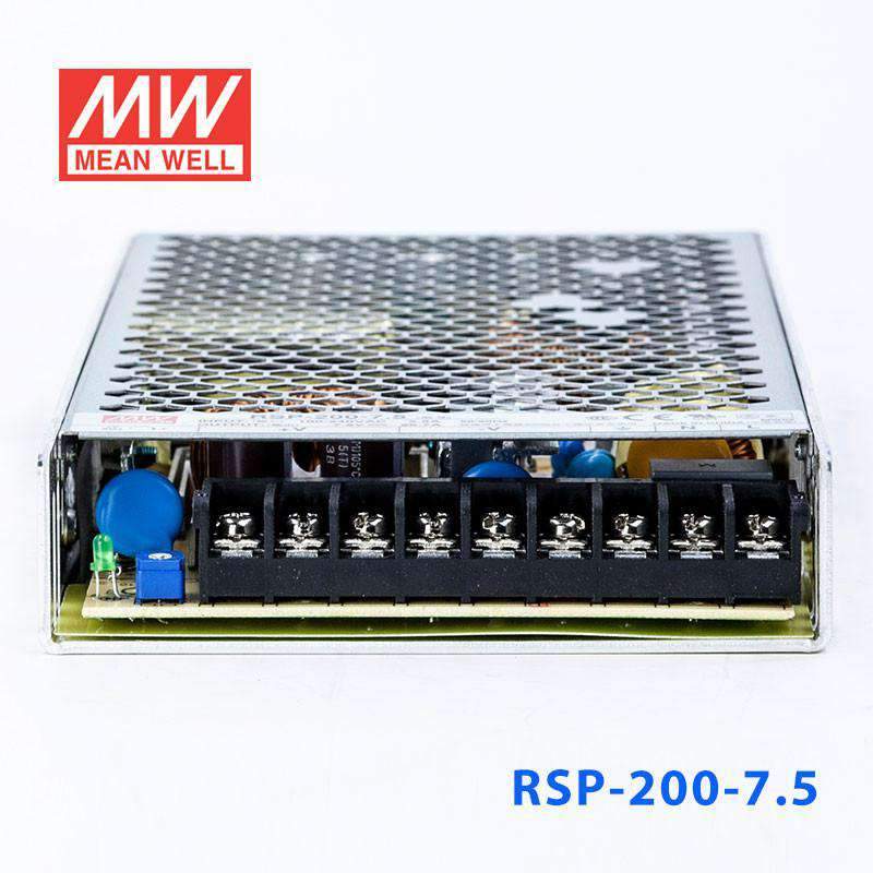 Mean Well RSP - 200 - 7.5 Power Supply 200W 7.5V - RSP - 200 - 7.5 - powersupplymall.com