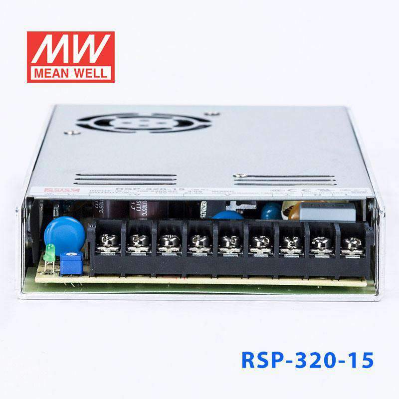 Mean Well RSP - 320 - 15 Power Supply 320W 15V - RSP - 320 - 15 - powersupplymall.com