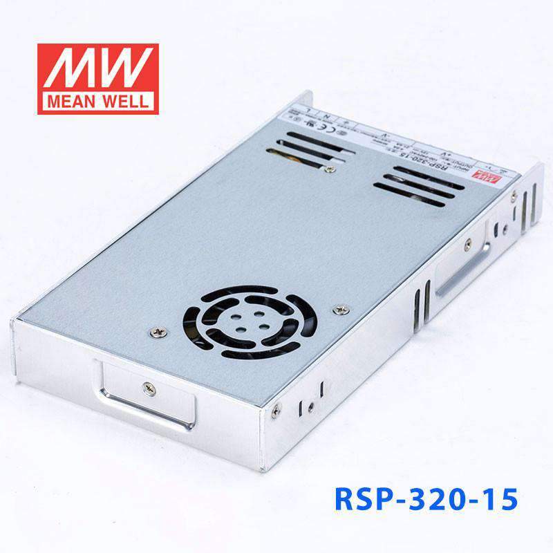 Mean Well RSP - 320 - 15 Power Supply 320W 15V - RSP - 320 - 15 - powersupplymall.com