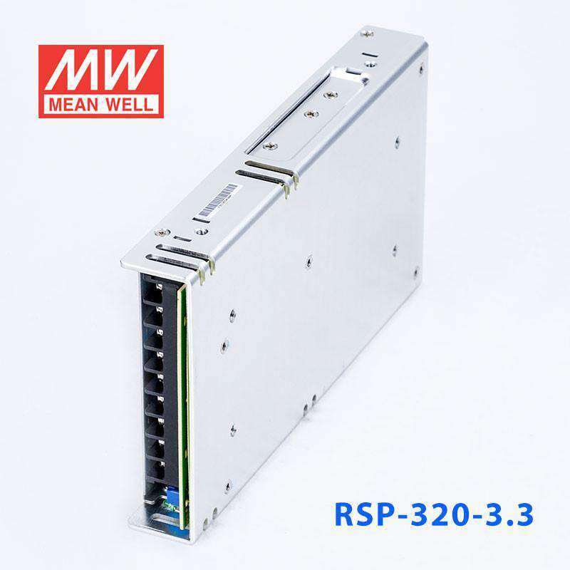 Mean Well RSP-320-3.3 Power Supply 198W 3.3V 60A - RSP-320-3.3 - powersupplymall.com