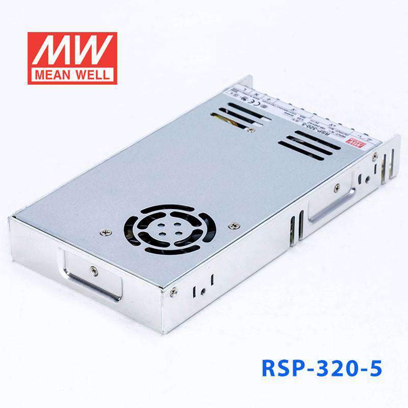 Mean Well RSP - 320 - 5 Power Supply 300W 5V - RSP - 320 - 5 - powersupplymall.com