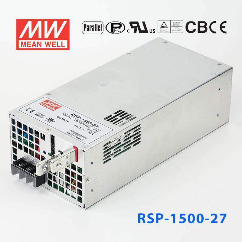 Mean Well RSP Series Power Supply 27V (75~1600W) - - powersupplymall.com