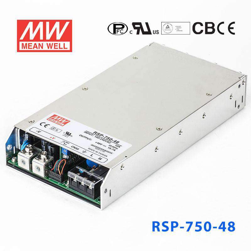Mean Well RSP Series Power Supply 48V (75~3000W) - powersupplymall.com