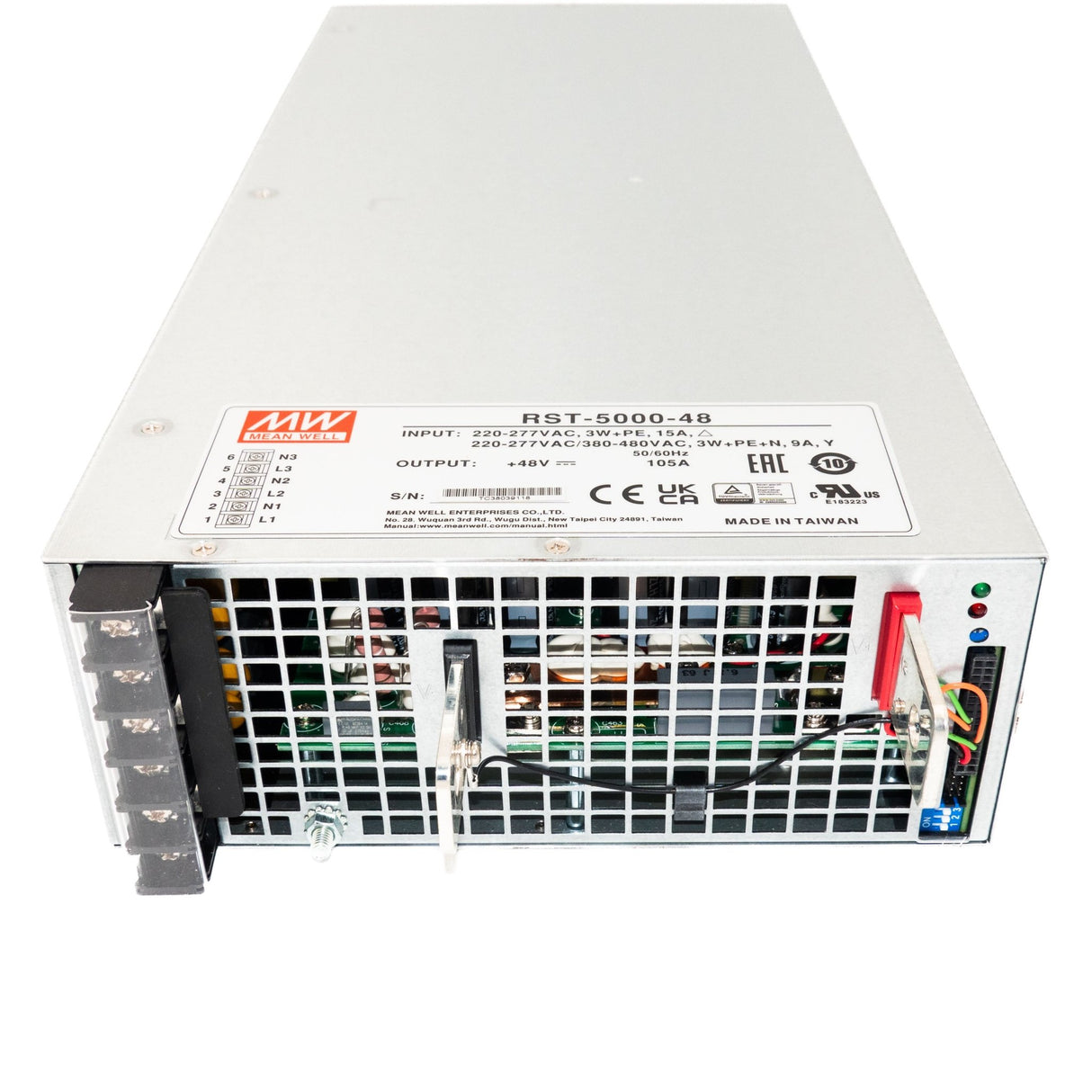 Mean Well RST - 5000 - 36 Power Supply 4968W 36V - RST - 5000 - 36 - powersupplymall.com