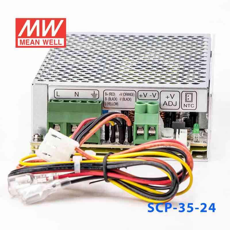 Mean Well SCP - 35 - 24 Power supply 38.6W 27.6V 1.4A - SCP - 35 - 24 - powersupplymall.com