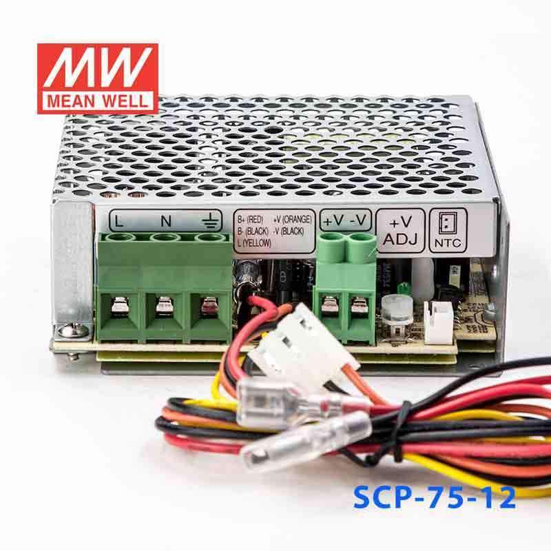 Mean Well SCP-75-12 Power supply 74.5W 13.8V 5.4A - SCP-75-12 - powersupplymall.com