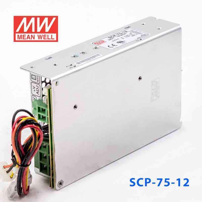 Mean Well SCP - 75 - 12 Power supply 74.5W 13.8V 5.4A - SCP - 75 - 12 - powersupplymall.com