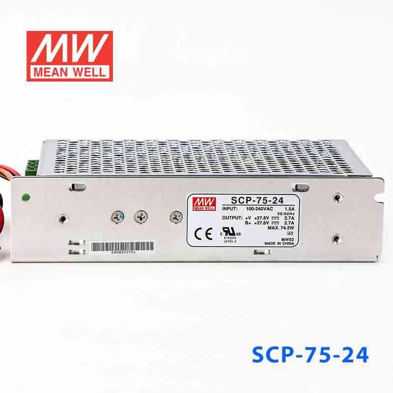 Mean Well SCP-75-24 Power supply 74.5W 27.6V 2.7A - SCP-75-24 - powersupplymall.com