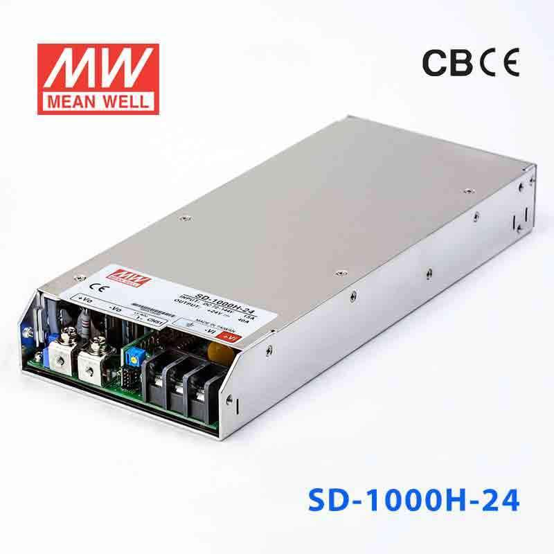 Mean Well SD - 1000H - 24 DC - DC Converter - 980W - 72~144V in 24V out - SD - 1000H - 24 - powersupplymall.com