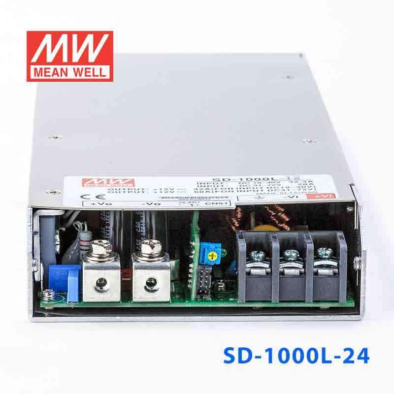Mean Well SD - 1000L - 24 DC - DC Converter - 980W - 19~72V in 24V out - SD - 1000L - 24 - powersupplymall.com