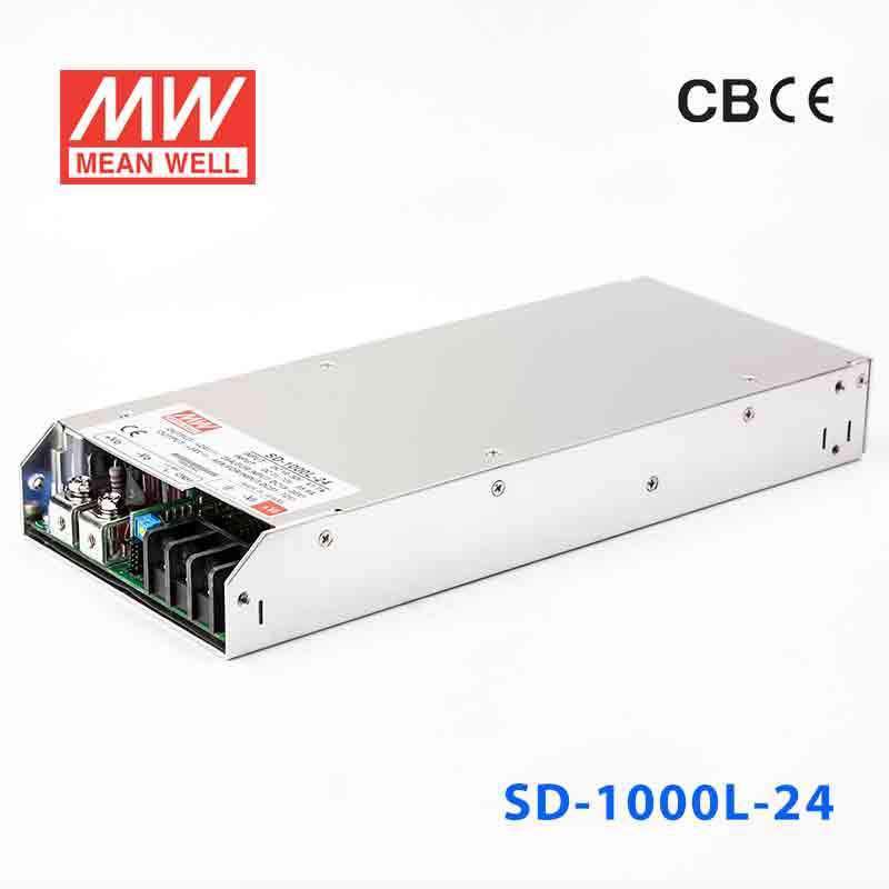 Mean Well SD - 1000L - 24 DC - DC Converter - 980W - 19~72V in 24V out - SD - 1000L - 24 - powersupplymall.com