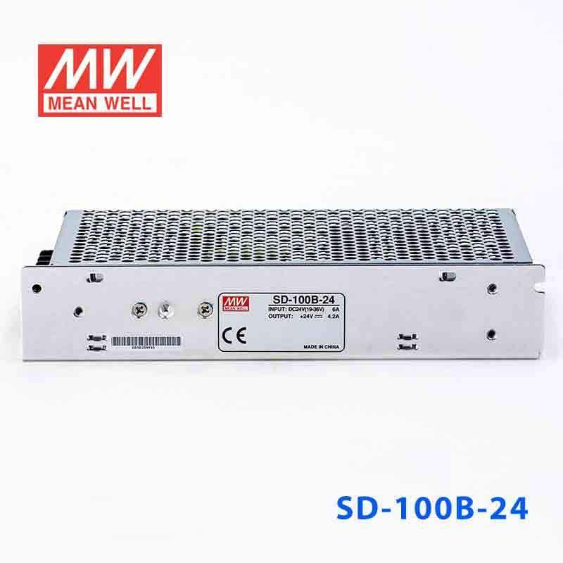 Mean Well SD - 100B - 24 DC - DC Converter - 100W - 19~36V in 24V out - SD - 100B - 24 - powersupplymall.com