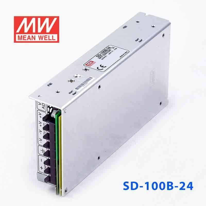 Mean Well SD - 100B - 24 DC - DC Converter - 100W - 19~36V in 24V out - SD - 100B - 24 - powersupplymall.com