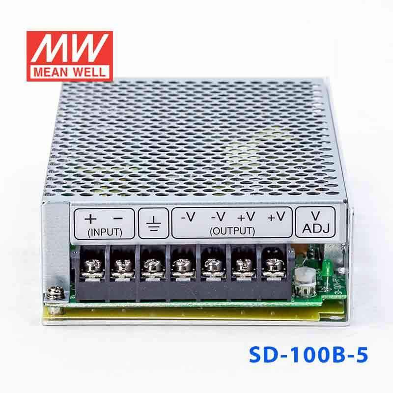 Mean Well SD-100B-5 DC-DC Converter - 100W - 19~36V in 5V out 18A - SD-100B-5 - powersupplymall.com