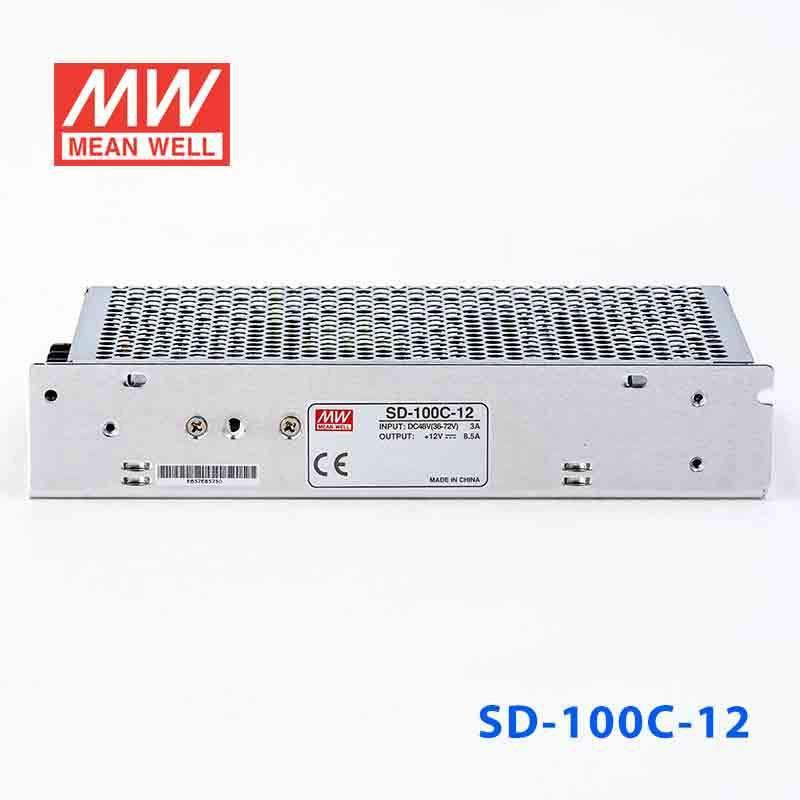 Mean Well SD - 100C - 12 DC - DC Converter - 100W - 36~72V in 12V out - SD - 100C - 12 - powersupplymall.com