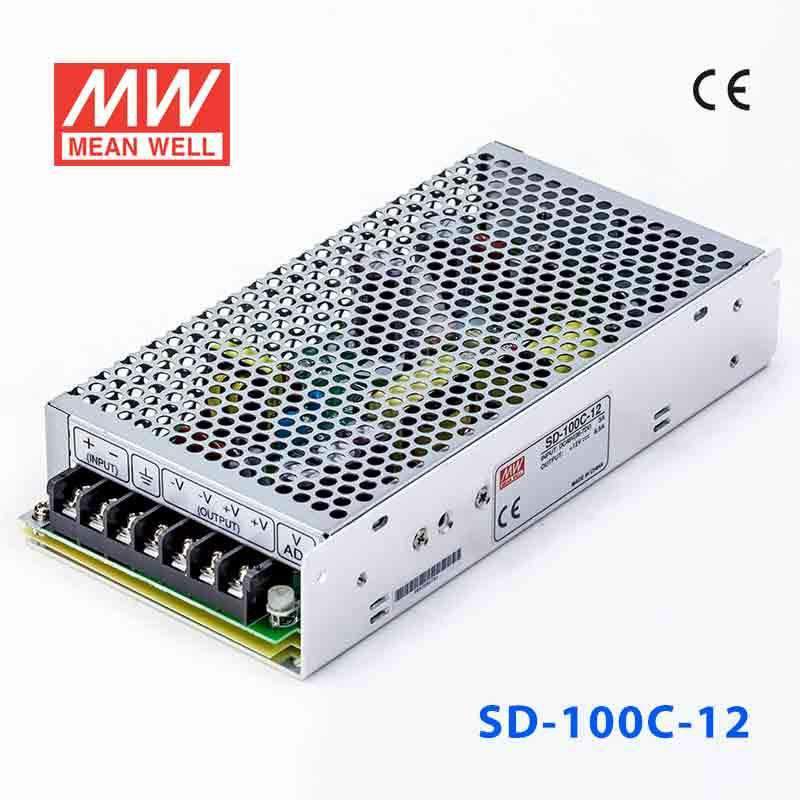 Mean Well SD - 100C - 12 DC - DC Converter - 100W - 36~72V in 12V out - SD - 100C - 12 - powersupplymall.com