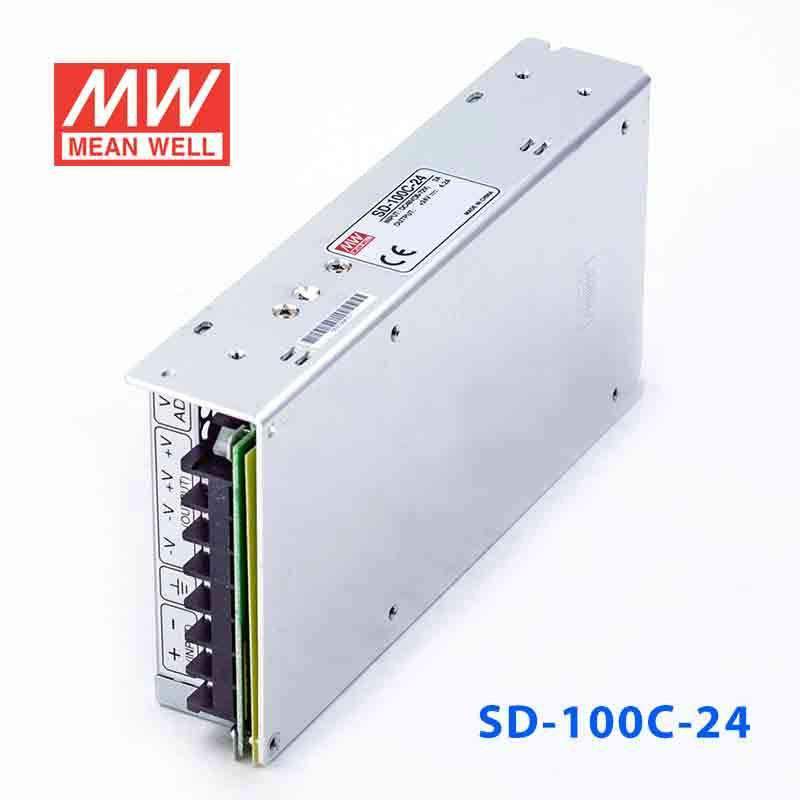 Mean Well SD - 100C - 24 DC - DC Converter - 100W - 36~72V in 24V out - SD - 100C - 24 - powersupplymall.com