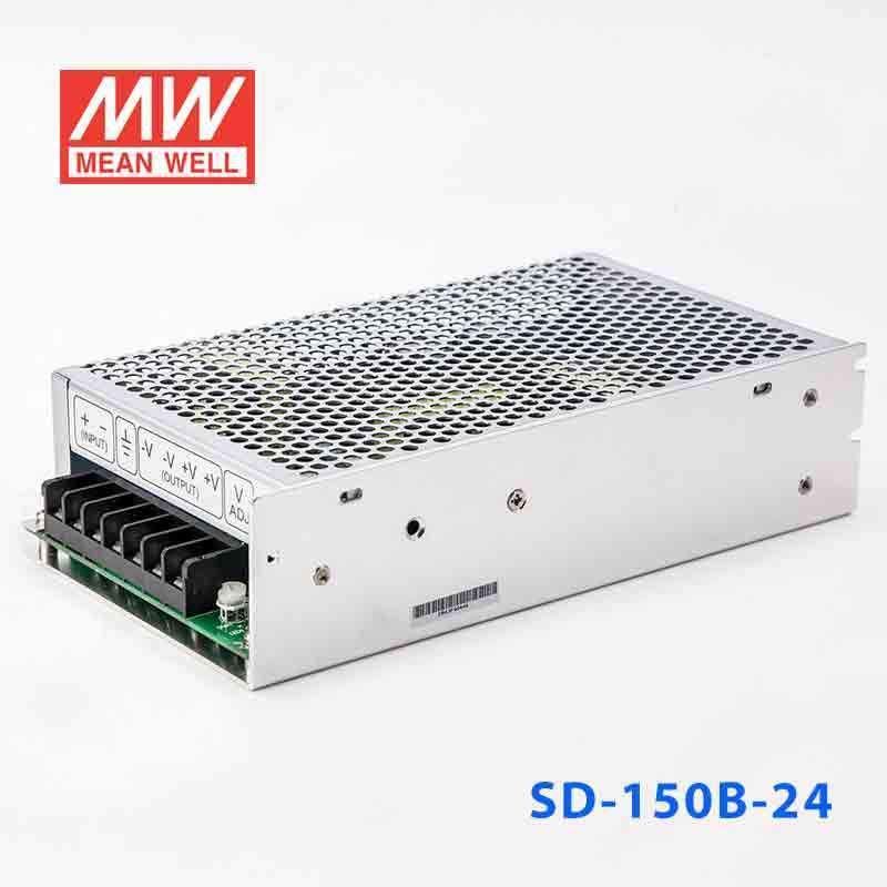 Mean Well SD - 150B - 24 DC - DC Converter - 150W - 19~36V in 24V out - SD - 150B - 24 - powersupplymall.com