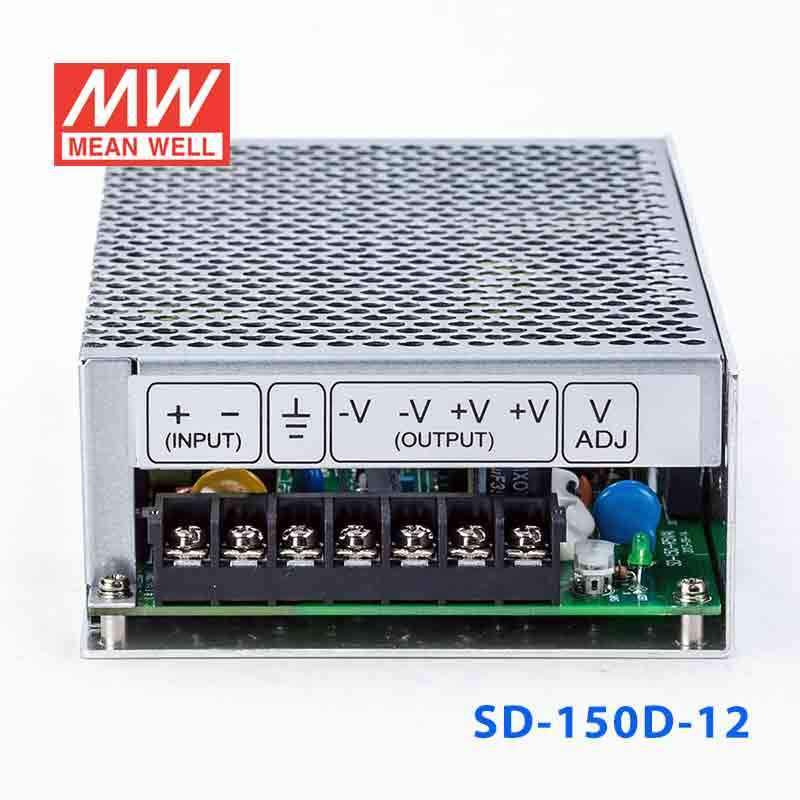 Mean Well SD-150D-12 DC-DC Converter - 150W - 72~144V in 12V out 12.5A - SD-150D-12 - powersupplymall.com