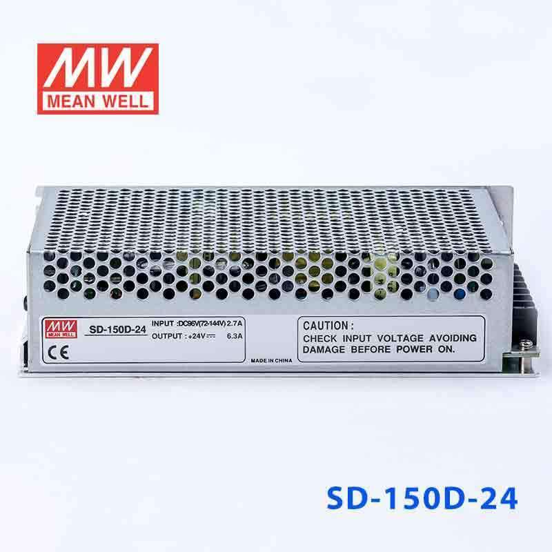 Mean Well SD - 150D - 24 DC - DC Converter - 150W - 72~144V in 24V out - SD - 150D - 24 - powersupplymall.com