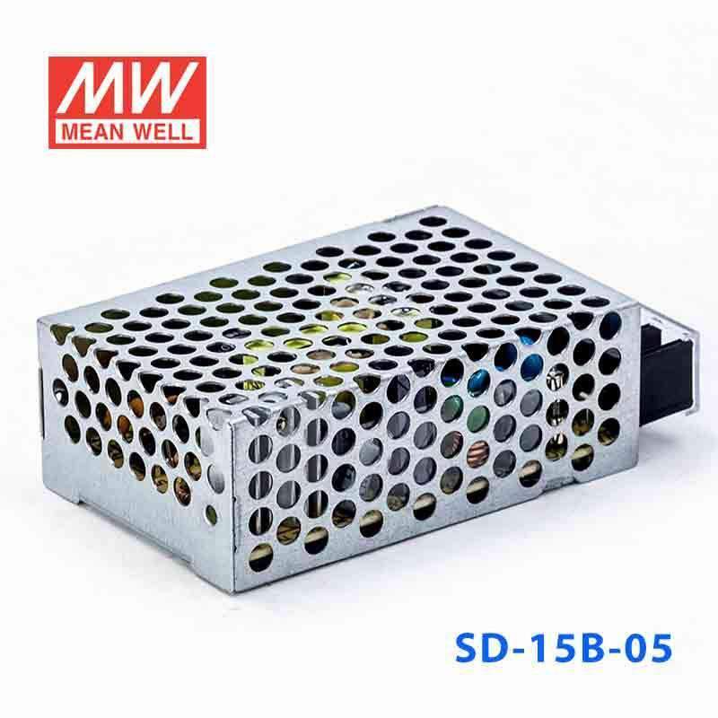 Mean Well SD - 15B - 5 DC - DC Converter - 15W - 18~36V in 5V out - SD - 15B - 5 - powersupplymall.com