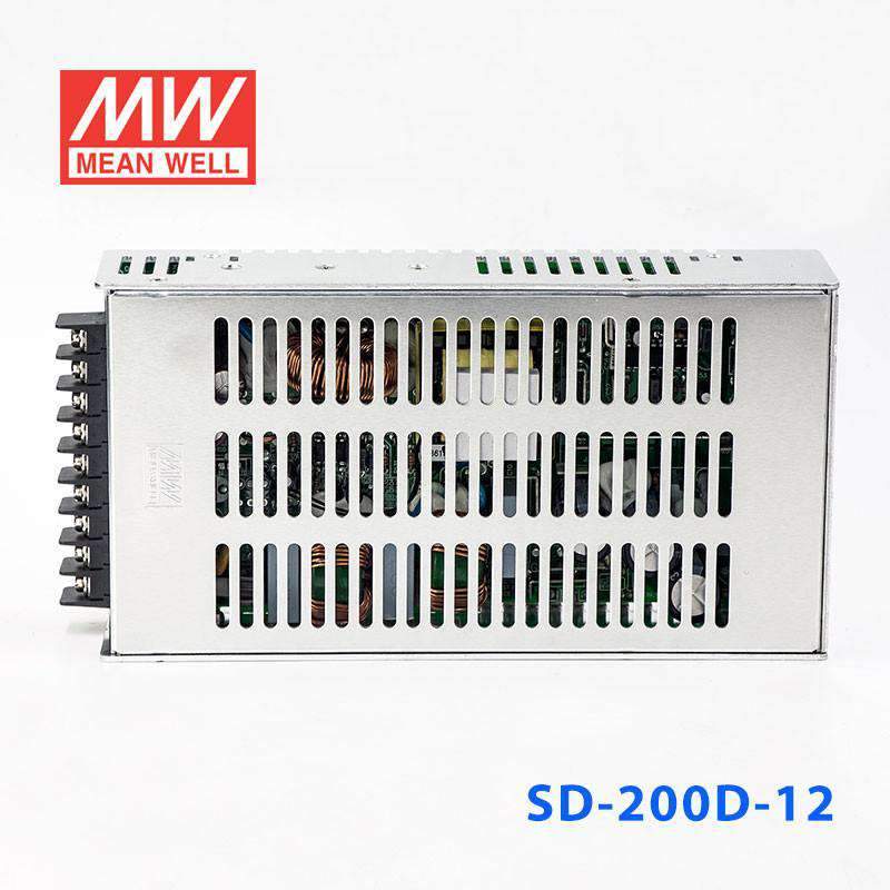 Mean Well SD - 200D - 12 DC - DC Converter - 200W - 72~144V in 12V out - SD - 200D - 12 - powersupplymall.com