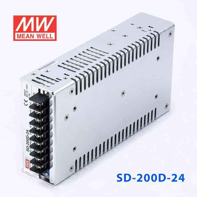 Mean Well SD - 200D - 24 DC - DC Converter - 200W - 72~144V in 24V out - SD - 200D - 24 - powersupplymall.com