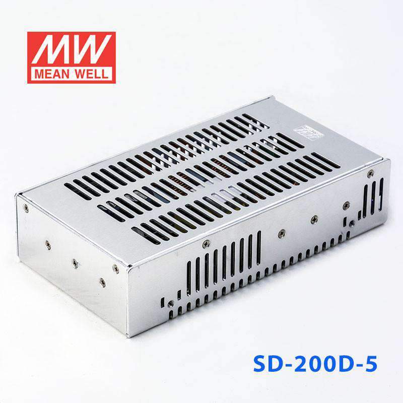 Mean Well SD - 200D - 5 DC - DC Converter - 200W - 72~144V in 5V out - SD - 200D - 5 - powersupplymall.com