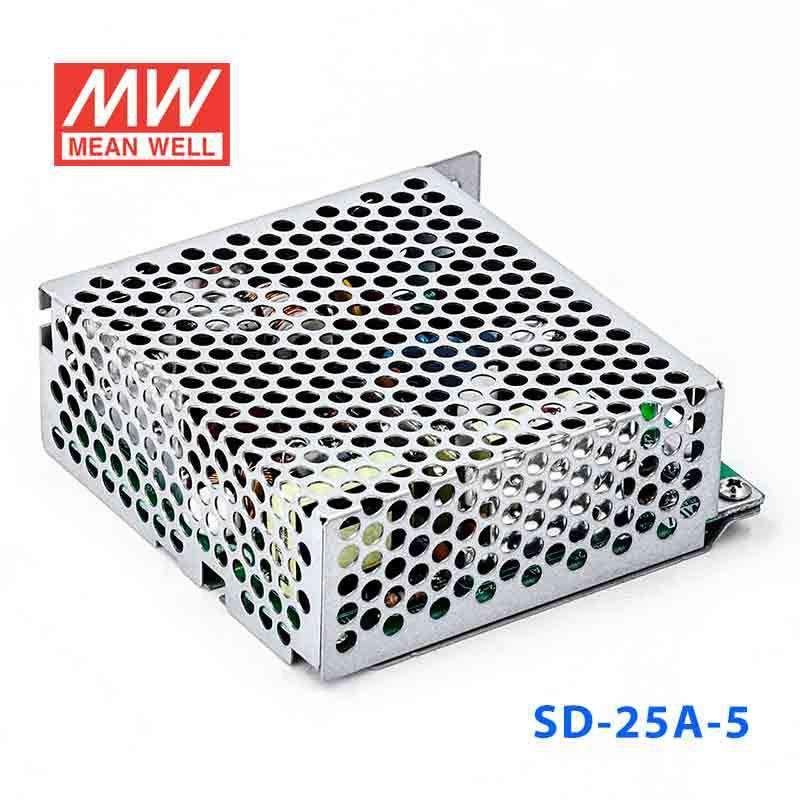 Mean Well SD - 25A - 5 DC - DC Converter - 25W - 9.2~18V in 5V out - SD - 25A - 5 - powersupplymall.com