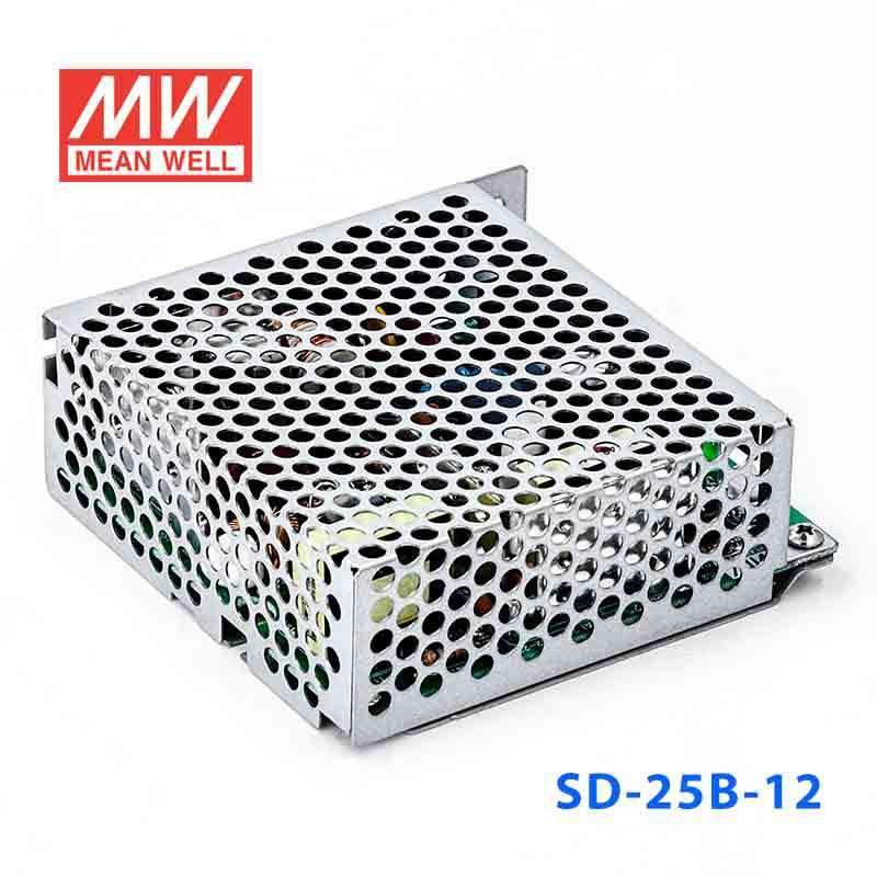Mean Well SD - 25B - 12 DC - DC Converter - 25W - 19~36V in 12V out - SD - 25B - 12 - powersupplymall.com