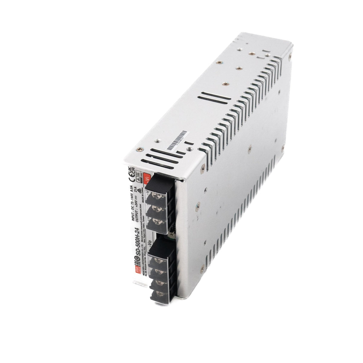 Mean Well SD-500H-24 DC-DC Converter - 500W - 72~144V in 24V out 21A - SD-500H-24 - powersupplymall.com