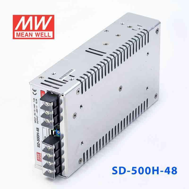 Mean Well SD - 500H - 48 DC - DC Converter - 500W - 72~144V in 48V out - SD - 500H - 48 - powersupplymall.com