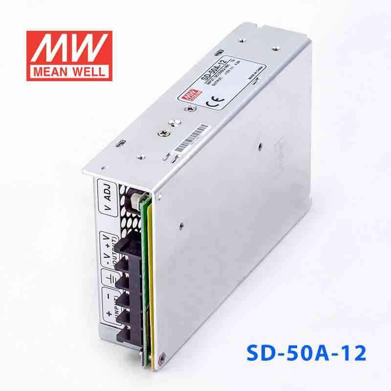 Mean Well SD-50A-12 DC-DC Converter - 50.4W - 9.2~18V in 12V out 4.2A - SD-50A-12 - powersupplymall.com