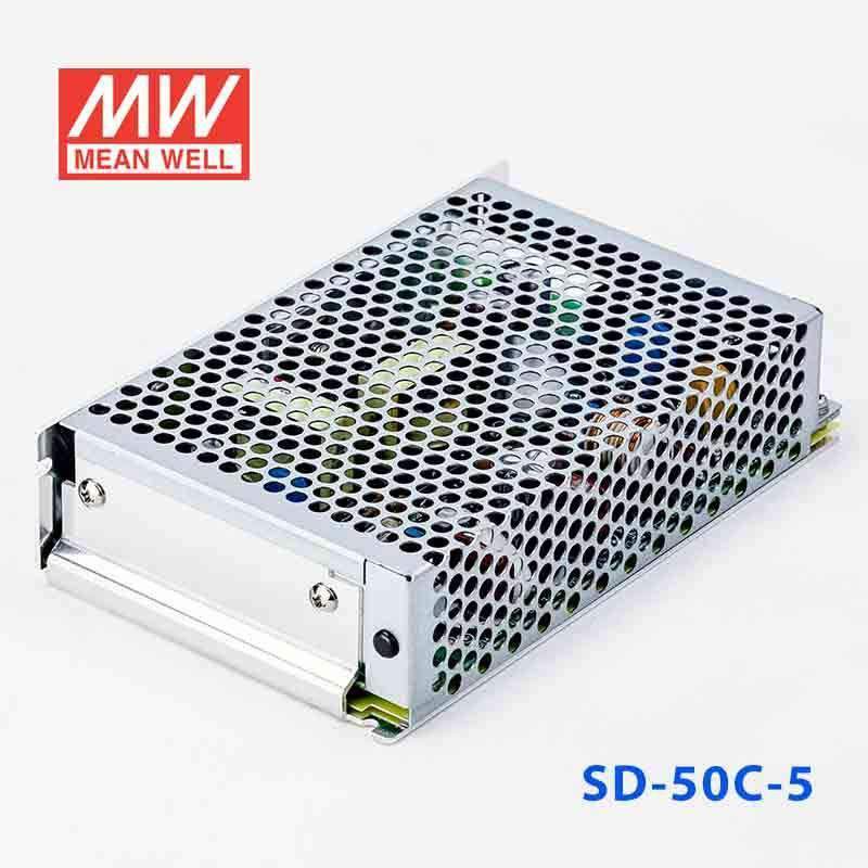Mean Well SD - 50C - 5 DC - DC Converter - 50W - 36~72V in 5V out - SD - 50C - 5 - powersupplymall.com