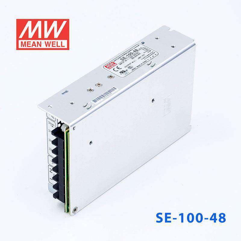 Mean Well SE - 100 - 48 Power Supply 100W 48V - SE - 100 - 48 - powersupplymall.com