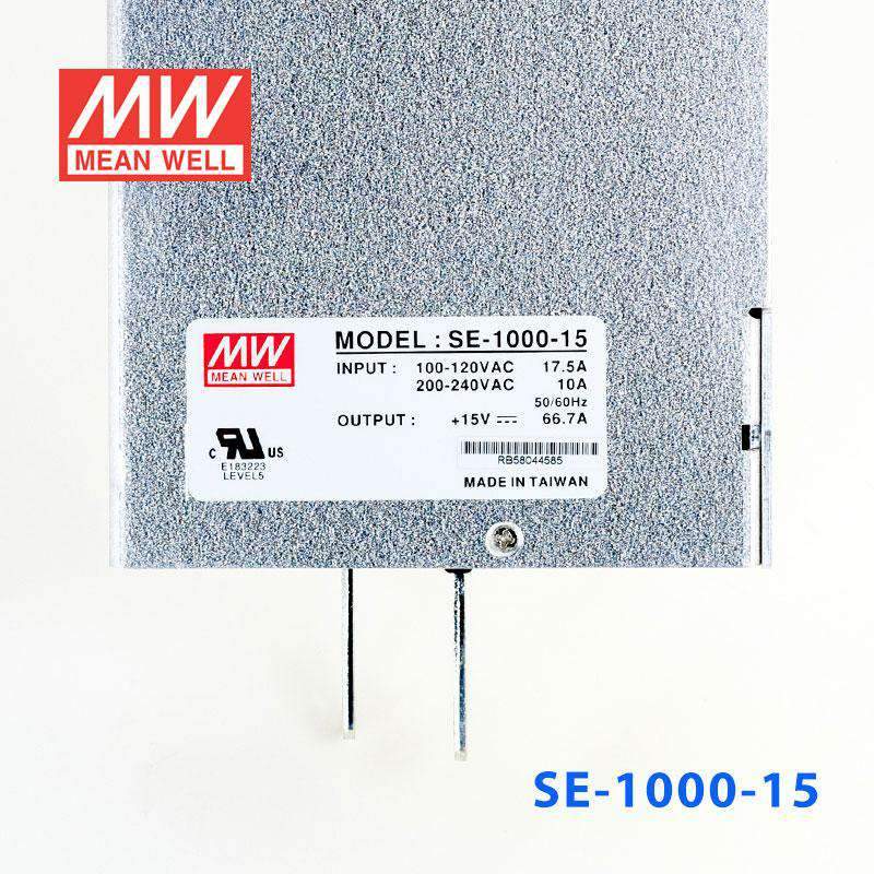 Mean Well SE - 1000 - 15 Power Supply 1000W 15V - SE - 1000 - 15 - powersupplymall.com