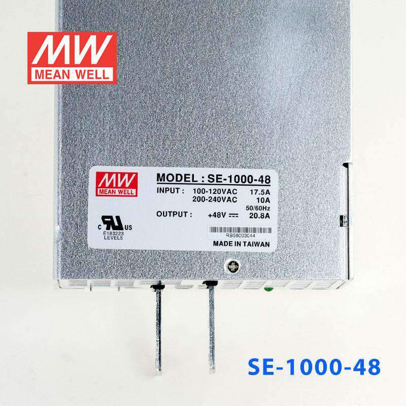 Mean Well SE - 1000 - 48 Power Supply 1000W 48V - SE - 1000 - 48 - powersupplymall.com
