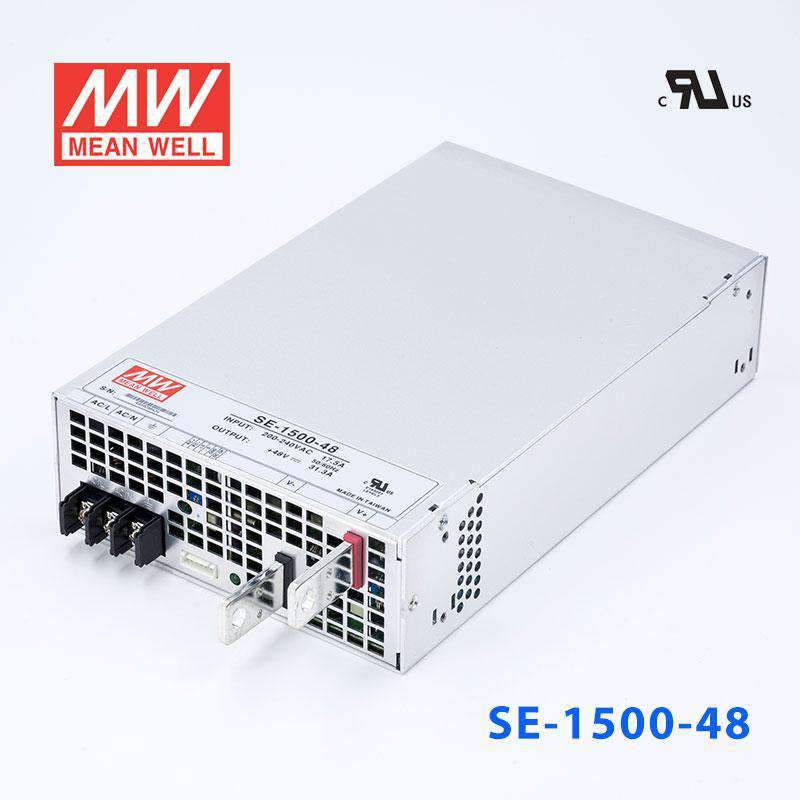 Mean Well SE - 1500 - 48 Power Supply 1500W 48V - SE - 1500 - 48 - powersupplymall.com