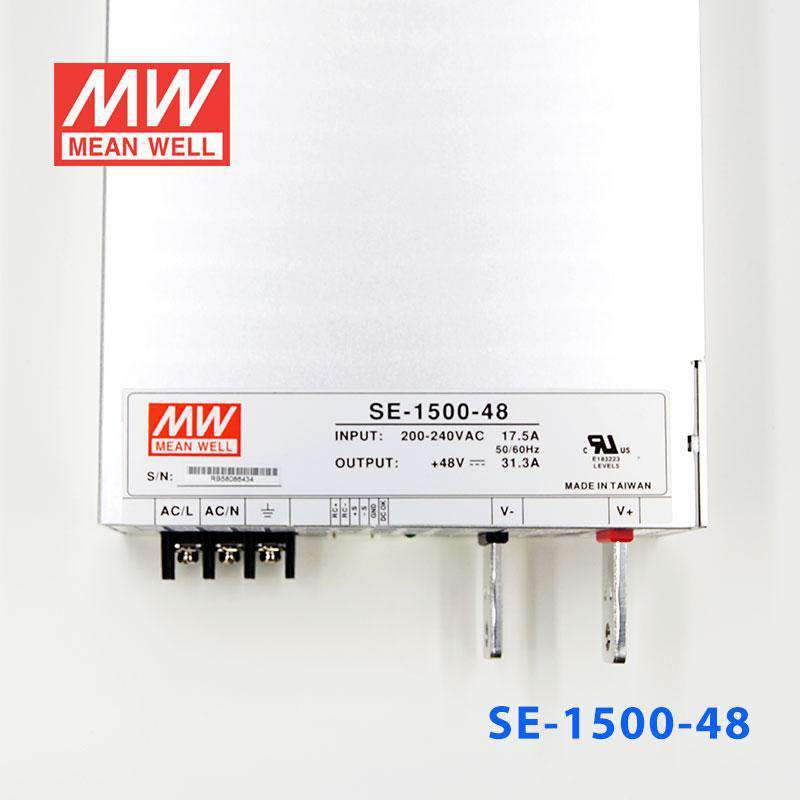 Mean Well SE - 1500 - 48 Power Supply 1500W 48V - SE - 1500 - 48 - powersupplymall.com