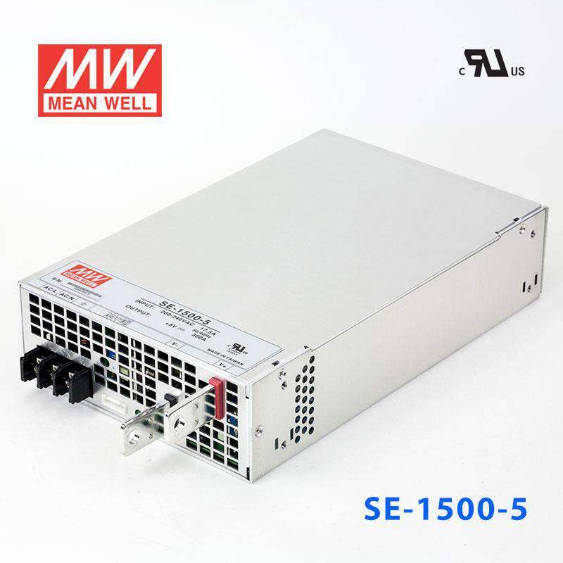 Mean Well SE - 1500 - 5 Power Supply 1500W 5V - SE - 1500 - 5 - powersupplymall.com