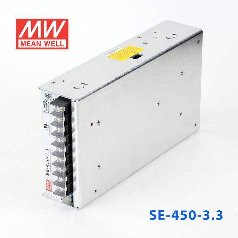 Mean Well SE - 450 - 3.3 Power Supply 247.5W 3.3V - SE - 450 - 3.3 - powersupplymall.com