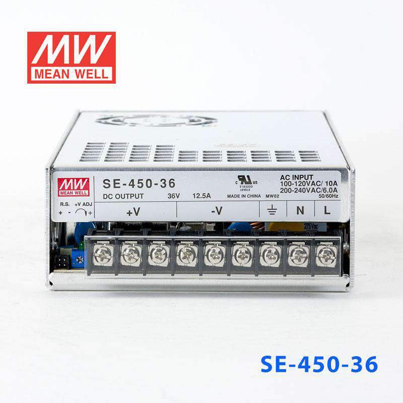 Mean Well SE - 450 - 36 Power Supply 450W 36V - SE - 450 - 36 - powersupplymall.com