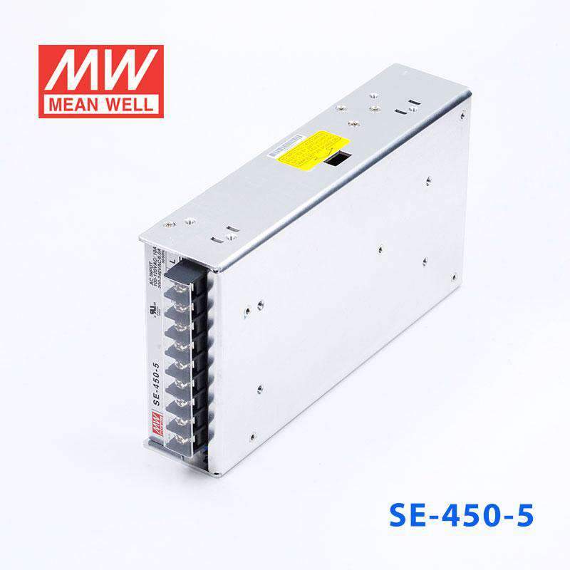Mean Well SE - 450 - 5 Power Supply 375W 5V - SE - 450 - 5 - powersupplymall.com