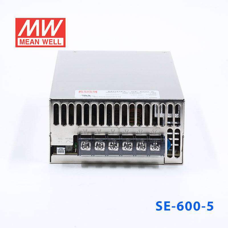 Mean Well SE - 600 - 5 Power Supply 500W 5V - SE - 600 - 5 - powersupplymall.com